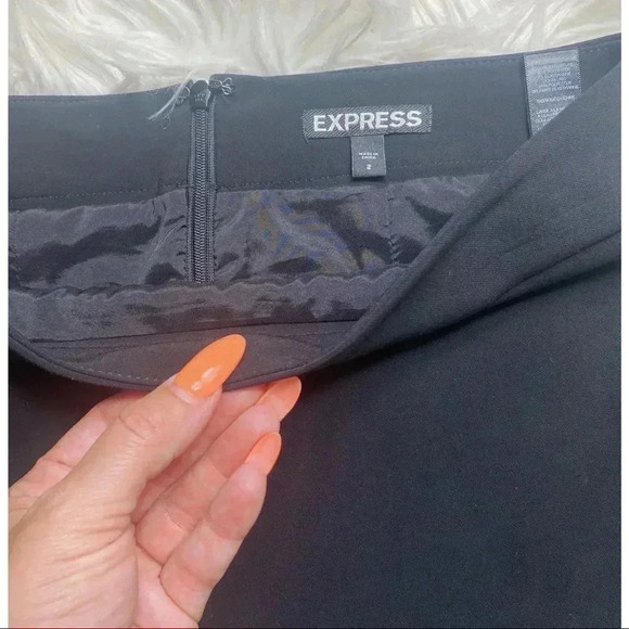 Express Black Pencil Skirt - Picture 3 of 3